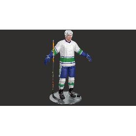 3D Hockey Player 6 PBR